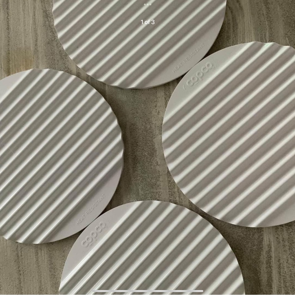 Vintage COPCO melamine trivet set